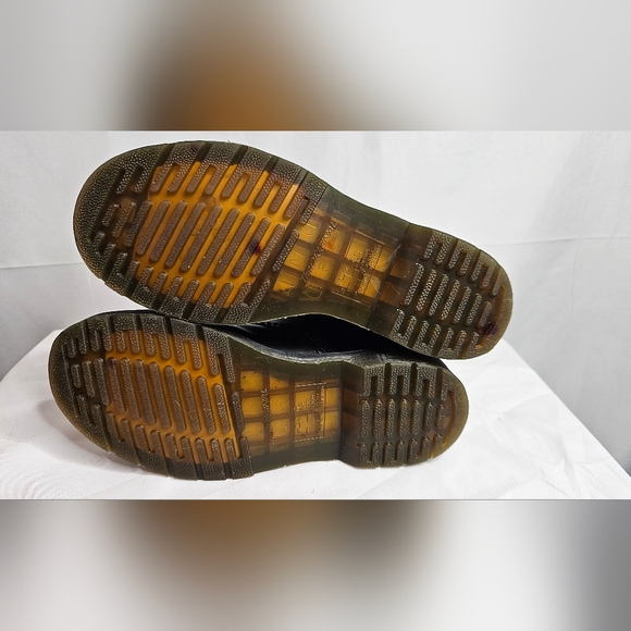 Doc Martens Dr Marten AirWair 1460W Black Smooth Women 8 Original - Picture 4 of 12